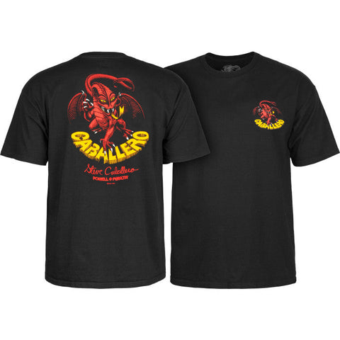 Powell Peralta Steve Caballero Dragon II T-shirt Black