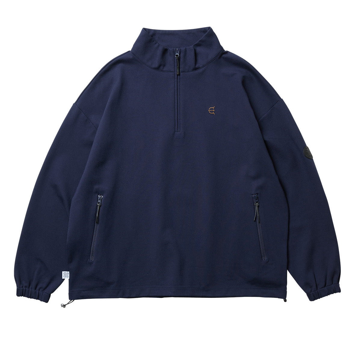 本日のみ値下げ EVISEN PUNCH HALF ZIP SWEAT NAVY EVISEN Punch Half Zip Sweat Navy – Preduce