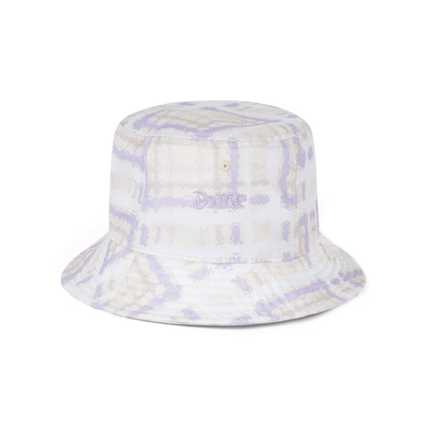 Dime Resort Plaid Bucket Hat Cream multi