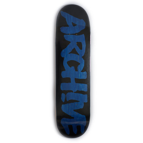 Archive Grain Blue Skateboard Deck 8.5"