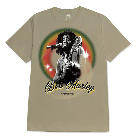 Primitive X Bob Marley Dreams T-Shirt Sand