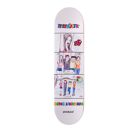 Preduce x KaiHuaRor Geng Jakkarin Skateboard Deck 8.125 x 32