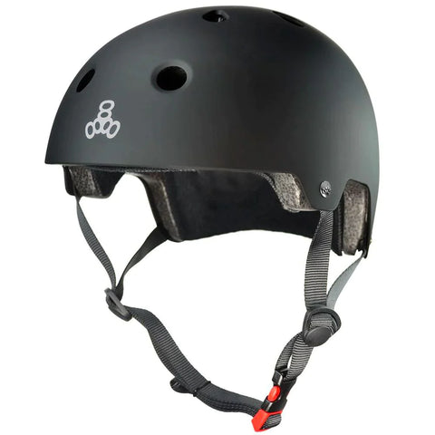 Triple 8 Dual Certified Helmet V2 Black Matte