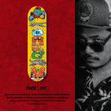 Dreg 10 Artist Collaboration Anniversary Series Puck Skateboard Deck 8.25”