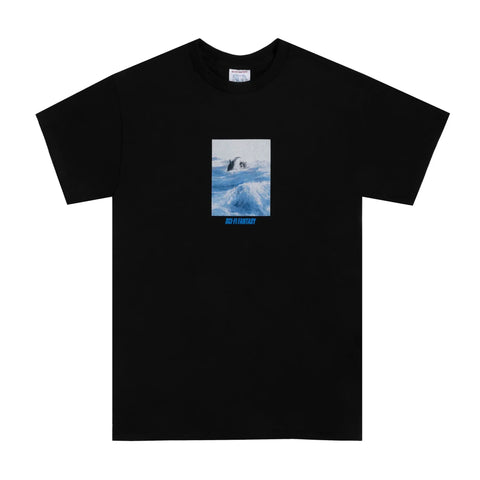 Sci-Fi Fantasy Killer Whale T-Shirt Black