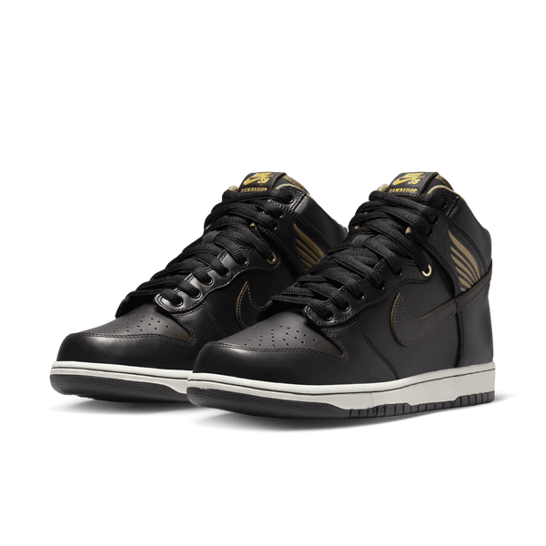 Nike SB X Pawnshop Skate Co. Dunk High OG QS Black Black Metallic