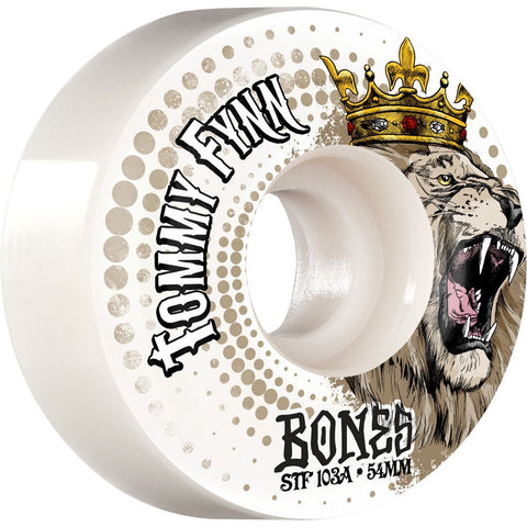 Bones Fynn Lion Heart Standard Street Tech Formula V1 103a Skateboard Wheels 54mm