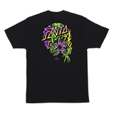 Santa Cruz x Stranger Things Demogorgon Dot T-Shirt Black