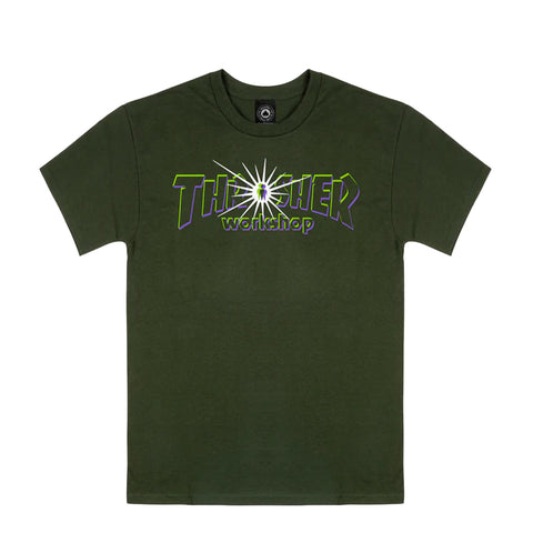 Thrasher x AWS Nova T-Shirt Forest Green