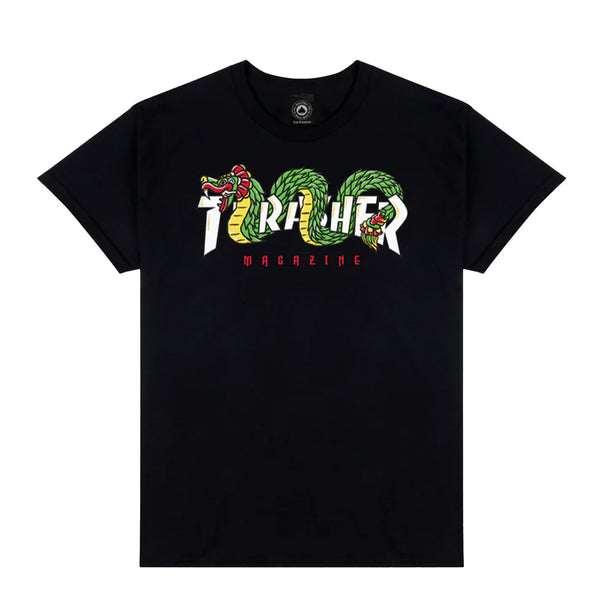 Thrasher Aztec T-Shirt Black