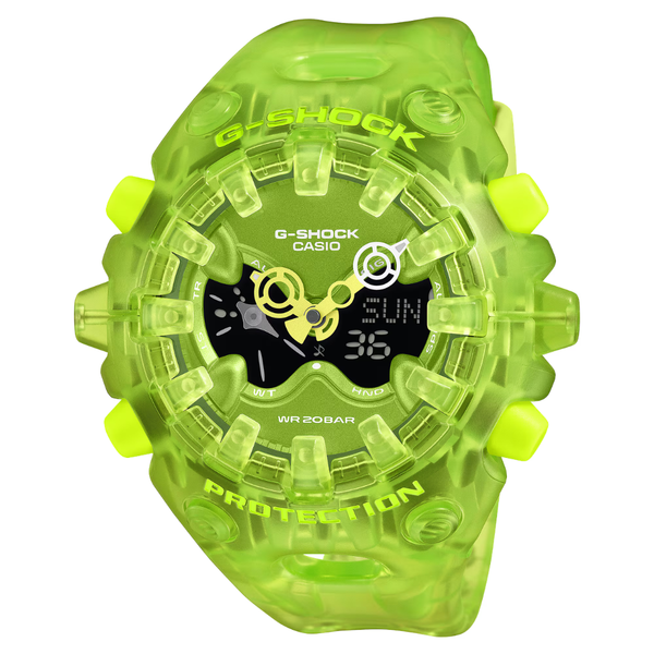 Casio G-Shock GA-V01SKE-3ADR Analog-Digital Transparent Green