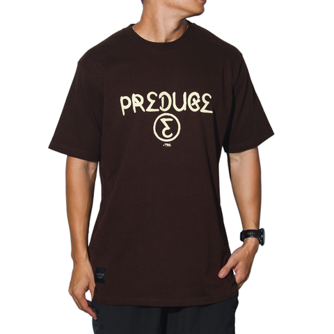 Preduce TRK Logo T-Shirt Chocolate/Wheat