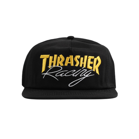 Thrasher Racing Snapback Black