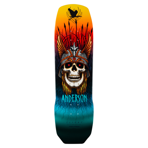 Powell Peralta Pro Andy Anderson Heron FLIGHT® Skateboard Deck 9.13" x 32.8"