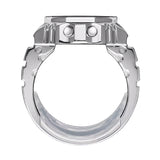 Casio Ring Watch CRW-001-1 Digital Silver