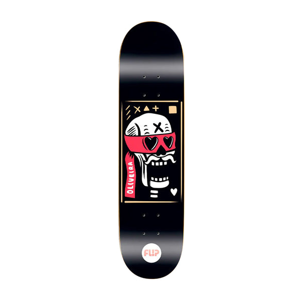 Flip Oliveira Grotto Skateboard Deck 8.13" x 31.50"