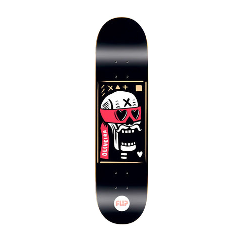 Flip Oliveira Grotto Skateboard Deck 8.13" x 31.50"