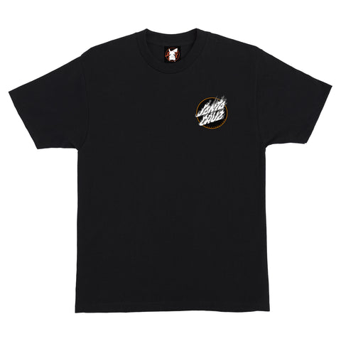 Santa Cruz x Pokemon Fire Type 3 T-Shirt Black