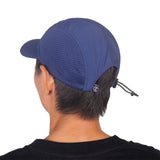 Preduce Logo Embroidered Trail Mesh Hat Navy/White