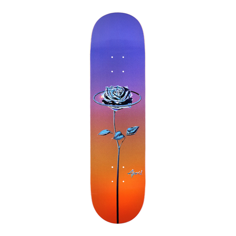 April Chrome Rose Colour Skateboard Deck 8.25"