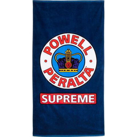 Powell Peralta Supreme Beach Towel Navy