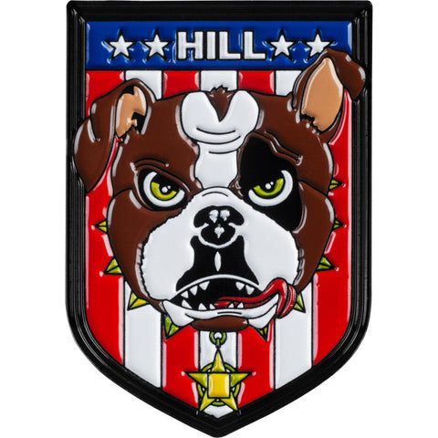 Powell Peralta Frankie Hill Bulldog Lapel Pin
