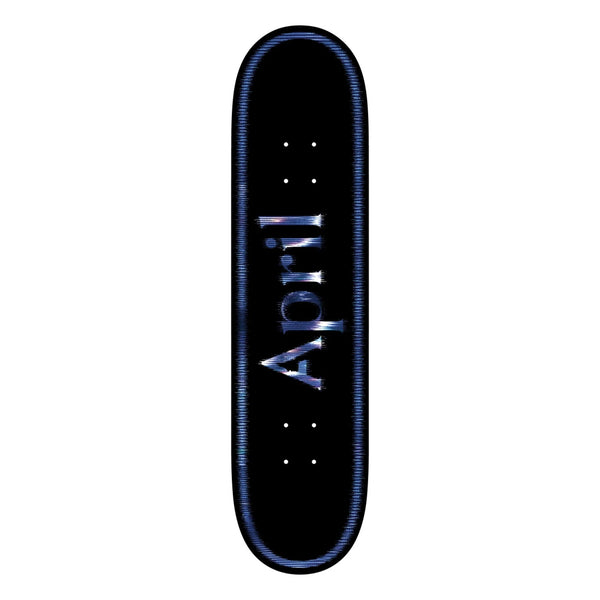 April Mini OG Logo Fractured Skateboard Deck 7.5"