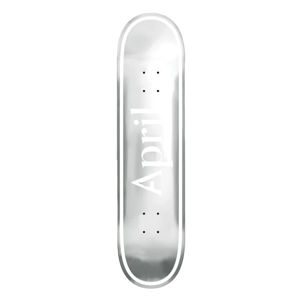 April OG Logo Foil Skateboard Deck 8.125"