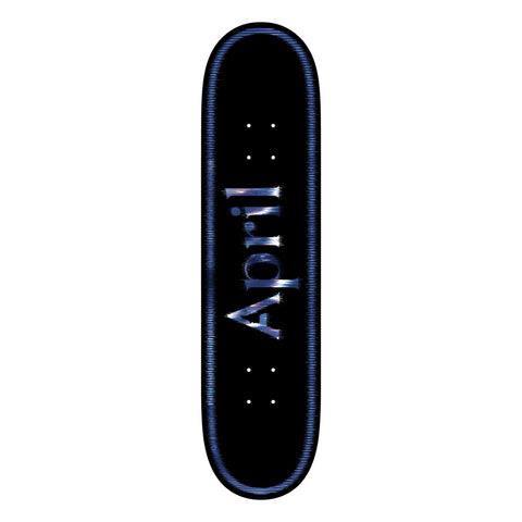 April Twin OG Logo Fractured Skateboard Deck 8.5"