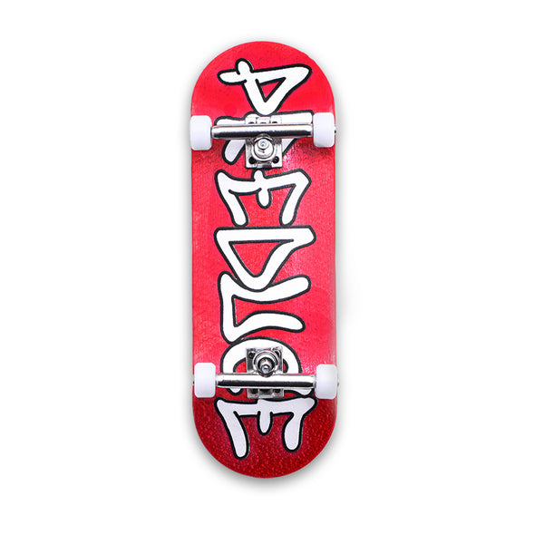 Baan Preduce Fingerboard Script Red/White Complete