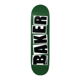 Baker Brand Logo Forest Green Skateboard Deck 8.475"