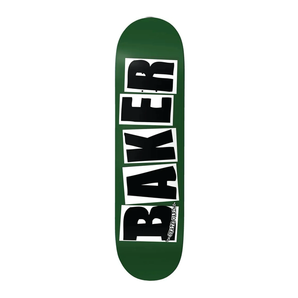 Baker Brand Logo Forest Green Skateboard Deck 8.475"