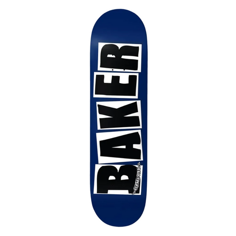 Baker Brand Logo Navy Skateboard Deck 8.25"