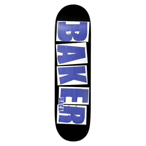 Baker Sammy Baca Brand Logo Veneers Black Skateboard Deck 8.25"
