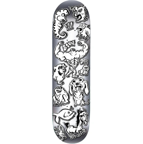 Baker Tyson Peterson Calamities Twin Skateboard Deck 8.38
