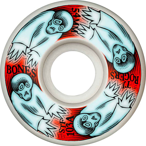 Bones Rogers Whirling Specters Slim Street Tech Formula V3 103a Skateboard Wheels 54mm