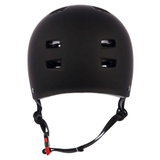 Bullet Deluxe Matte Black Skateboard Helmet