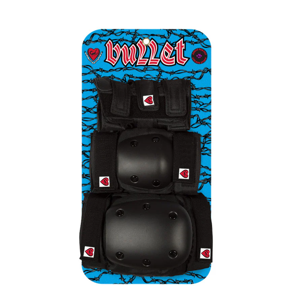 Bullet Pad Set Adult Protective Gear Black