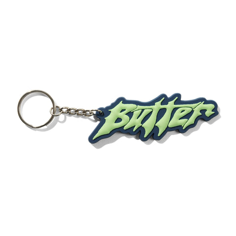 Butter Goods Amplify Keychain Navy/Mint