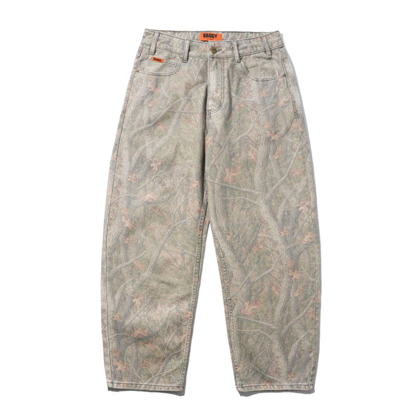 Butter Goods Baggy Denim Jeans Forest Camo