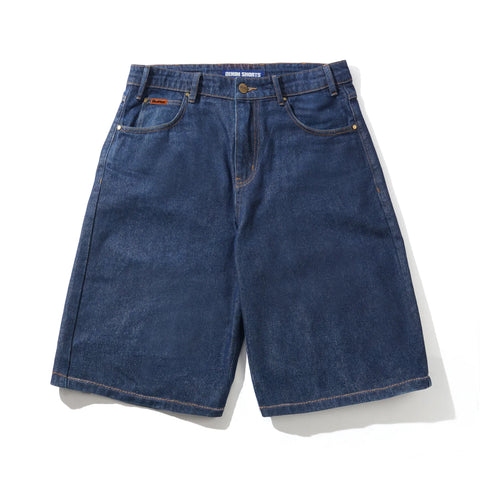 Butter Goods Baggy Denim Short Dark Indigo