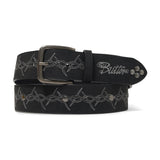 Butter Goods Barbed Wire Studded Belt Black