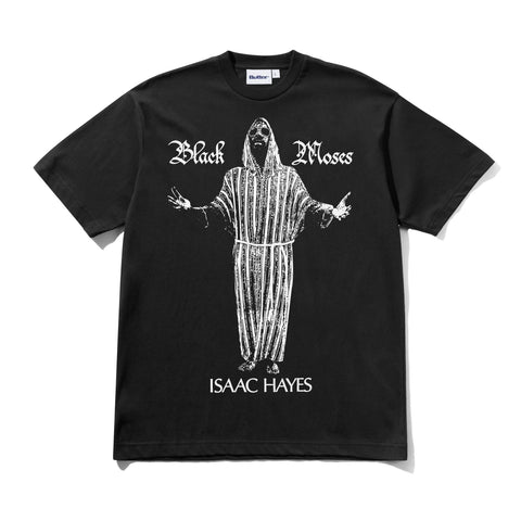 Butter Goods Black Moses T-Shirt Washed Black