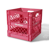 Butter Goods Collapsable Record Crate Pink