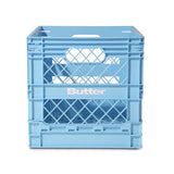 Butter Goods Collapsable Record Crate Sky Blue