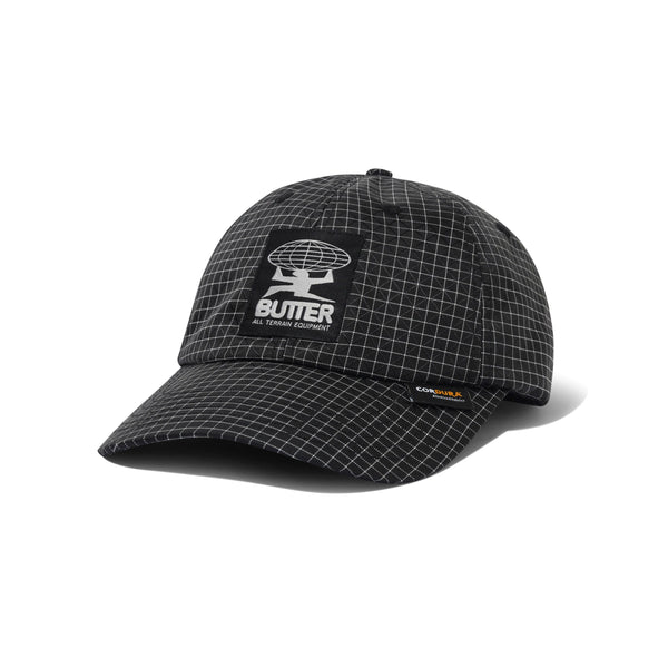 Butter Goods Cordura Terrain 6 Panel Cap Black