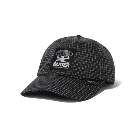 Butter Goods Cordura Terrain 6 Panel Cap Black