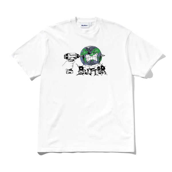 Butter Goods Drill T-Shirt White