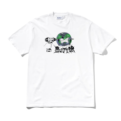 Butter Goods Drill T-Shirt White