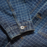 Butter Goods Grid Denim Jacket Indigo